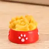 Fabricantes que venden micro paisajismo de cachorros de cuatro colores, resina, simulación creativa, perro de dibujos animados, decoraciones de jardinería, al por mayor