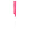 Fábrica em estoque Cross-border Pointed Tail Pente Pente de agulha de aço Tintura de cabelo Pente de estilo de cabeleireiro Escolha Pente de cabelo Divisão de cabelo Pente de cauda de rato