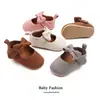 Zapatos de Princesa Bajos con Lazo para Bebé de Primavera y Otoño Zapatos para Bebé Suela Suave Zapatos para Niños Pequeños Venta al por Mayor 2762