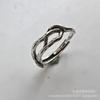 Anillo Retro Anillo Piedra de los Deseos Personalidad Masculina Tendencia Estilo Fresco Anillo de Plata Tailandesa para Hombre Joyería de Moda Venta al por Mayor
