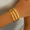 Pulseira de Zircônia de Trevo de Cinco Folhas e Estrela de Oito Pontas, de Alta Qualidade, Simples, Elegante e Versátil para Meninas, Pulseira de Aço Inoxidável Popular na Europa e América