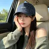 Gorra de béisbol con estampado floral integral, unisex, con letras bordadas, visera suave, visera curva, adecuada para actividades al aire libre, uso casual y protección solar