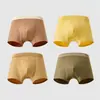 Cueca Boxer Dingmi Urso 100% Algodão Série de Cores Morandi, Classe A, Versátil, Não Aperta, Respirável, Absorvente de Suor, Antibacteriana, Macia e Amiga da Pele