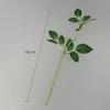 Simulación rosa de malla de alambre Tallo rama única flor de jabón Tallo material hecho a mano rama de flor de alambre tallo de flor falsa venta al por mayor de fábrica