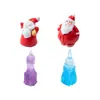 Paisaje en miniatura, adorables figuras de Santa Claus, bonitas decoraciones de bola de nieve, adornos para hacer tú mismo, accesorios para colgar, piezas decorativas pequeñas