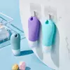 Garrafa de Silicone Amazon para Viagem, Frasco para Armazenamento de Artigos de Higiene Pessoal, Viagem de Negócios, Frasco Amostra para Reembalagem de Produtos de Skincare Personalização