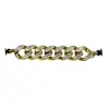 Zuecos de estilo lujoso transfronterizos, con pedrería brillante, adornos de flor de perla y cadena en forma de corazón, accesorios de hebilla de metal desmontables para zapatos