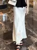Estilo Nuevo de Verano El Conjunto Completo Popular de Este Año Moda de Gama Alta Top Camisa sin Mangas + Falda / Pieza Única