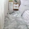 Tapete Nórdico Tie-dye de Seda e Lã para Casa Cross-border Dropshipping Simples Tapete de Chão para Sala de Estar Tapete de Pelúcia para Quarto ao Lado da Cama Capacho