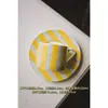 Juego de Tazas de Café Retro Jingdezhen Estilo Europeo Pequeña Taza de Cerámica de Lujo Creativo Pastoral Juego de Té de la Tarde Té Floral