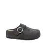 Chinelos Birkenstock de meia YEYE estilo floresta retrô com sola grossa e tachas para mulheres, novo design de nicho para o início do outono, chinelos casuais confortáveis