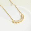 Colar Pingente Cobra em Forma de Animal Especial Transfronteiriço Europeu e Americano Retro Corrente Clavícula Estação Independente Novo Colar Retangular para Mulheres