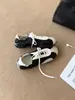 Versión de Piel de Vaca Aumento de Altura Interior Zapatos de Entrenamiento Alemanes para Mujer 2026 Nuevo Bloqueo de Color Zapatos Cortez con Cordones Suela Suave Suela Gruesa Zapatos Deportivos Casuales