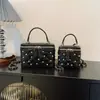 2026 Bolso de Mano Caja Nueva Moda Cadena Personalidad Bolso de Hombro Único Estético Fresco Mini Bolso Cruzado Mujer