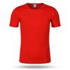 Ropa de verano personalizada de cuello redondo de secado rápido, ropa de trabajo, camisa publicitaria, para maratón, correr al aire libre, gimnasio, logotipo impreso