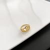 Nuevo Anillo Redondo de Acero de Titanio de Lujo Ligero para Mujer Moda Anillo de Personalidad con Sentido de Alta Gama Gema de Doble Capa Sudeste Asiático