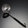 En 304 aço inoxidável punho oco elegante sopa shell colander lixamento grande colher de sopa quente panela colher de cozinha gadget presente
