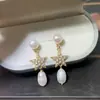Aretes de Perlas para Mujer, Estilo Largo, Modernos y Versátiles, Aretes de Borlas de Moda, Venta al por Mayor desde Fabricante, Aretes de Diseño de Nicho
