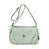 Bolso de Hombro Sencillo y Versátil para Mujer, Bolso Cruzado de Moda y Casual, Bolso de Nailon Repelente al Agua, Bolso Pequeño Casual Transfronterizo