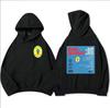 Sudadera con Gorro YHLQMDLG Álbum Musical Hip Hop Harajuku Respzed Disfraz Callejero Sudadera