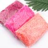 Papel amassado ondulado 50 g/pacote ráfia papel colorido papel amassado seda enchimento para embalagem de frutas seda