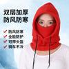 Atacado de fábrica chapéu de inverno grosso e quente com forro de fleece, blusa de frio com proteção para as orelhas do carro, à prova de vento, para pesca