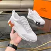 Sapatos Masculinos de Moda Tênis Casual Anti-veludo Couro Bovino Fosco Patchwork Malha Respirável Cor Contrastante Aumento de Altura Versátil Tênis de Corrida