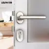 Fechadura de Porta de Alumínio Ponte Quebrada Aço Inoxidável 304 Personalizada Perfil de Liga de Alumínio Fechadura Dividida para Porta Fechadura de Maçaneta para Porta de Borda Estreita Universal