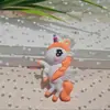 Direto da fábrica criativo pônei unicórnio infantil pingente de chaveiro desenho animado pingente de bolsa de plástico macio atacado
