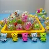 50mm Gashapon Sino Bola Gashapon Céu Colorido Máquina de Jogo de Presente Gashapon Brinquedo Bola Totalmente Transparente Colorida