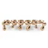 Tirantes Hip-Hop Europeos y Americanos Transfronterizos Temu Tirantes Chapados en Oro Forma de Gota Nuevos Accesorios Dentales Ornamentos Dentales de Gota Accesorios Decorativos Pequeños