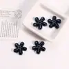 Flor de Cinco Pétalos INS Fresca Cuentas de Cerámica Agujero Recto Flor para Ensartar Cuentas Sueltas Accesorios para Colgante de Cadena de Teléfono Hecho a Mano DIY