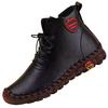 Amazon Flats Export Botines Cortos Transfronterizos para Mujer 2024 Otoño Nuevo Casual Moda Tubo Corto Suela Blanda Botas de Cuero de Superficie Suave