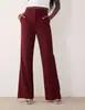 2026 Europa Transfronteriza Amazon Ropa de Mujer Cintura Alta Adelgazante Microcampana Pantalones Vaqueros Occidentales Caída Anti-arrugas Pinza Central Plisados Pantalones Largos
