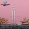 Em Estoque Frasco Transparente de 5ml em Formato de Torre, Frasco Descartável Quebrável, Frasco Dosador de Plástico de 10ml, Frasco de Conservação de Essência de 3ml
