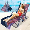 Fornecimento Exclusivo Transfronteiriço de Capas para Cadeiras de Praia de Microfibra, Série Coral com Impressão Digital 3D, A partir de Uma Peça