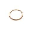 Accesorios para Llaveros Anillo para Llaves Anillo Plano Metal de Hierro Níquel Anillo de Doble Capa en Masa Anillo Plano Electrochapado 30 mm para Bolsos y Equipaje