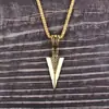 Aliexpress Mitologia Nórdica Odin Colar Longo Preto com Pingente de Flecha Joias Acessórios Hip Hop Punk Rock