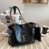 Bolso de Cadena Shujia para Mujer 2025 Nuevo de Moda Retro Europeo y Americano Tipo Tote con Acabado de Alta Gama, Gran Capacidad y Bolso Pequeño a Juego para el Trabajo