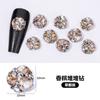 Novo produto nail art pilha diamante bola produto acabado 33 facetas imitação produto chinês bola diamante flash metal nail art acessórios diamante