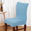Juego de Mantel Elástico y Fundas para Sillas para Uso Doméstico, Madera Maciza Estilo Chino, Adecuado para Renovación de Hoteles y Restaurantes, Funda para Cojín de Taburete, Funda para Asiento