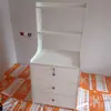 El tamaño del gabinete se puede personalizar. La mesita de noche y el aparador se pueden personalizar. Los muebles se pueden personalizar según los planos. Armario, Zapatero, Aparador, Balcón Se Puede Personalizar