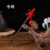 Pasador de Pelo con Borla Estilo Antiguo, Pasador de Pelo de Ébano Sintético, Accesorios Hanfu, Pasador de Pelo Cheongsam, Pasador de Pelo, Pasador de Pelo, Regalo para Mujeres
