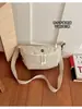 Comércio Exterior Moda Artística Estilo Coreano Bolsa Feminina Transfronteiriça Modelo Novo 2026 Tendência Casual Bolsa de Ombro Cruzada Estilo Dumpling
