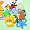 Dibujos Animados Animales Lindos Imanes Creativos para Refrigerador Decorativos Pvc Imán de Pegamento Suave Pegatinas de Educación Temprana Pegatinas Magnéticas DIY Transfronterizo Listo para Enviar