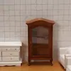 1:12 Casa de Bonecas Casa de Bonecas Mini Acessórios de Mobiliário Miniatura Exibição Artificial Topo em Arco Coleção Adega Estante