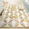 Alfombra de estilo nórdico para sala de estar, mesa de centro sencilla, sofá, dormitorio, alfombra de cobertura total, alfombra de mesita de noche, alfombra de área grande para uso doméstico