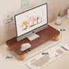 Bandeja para Teclado de Escritorio Base Elevadora de Monitor Soporte para Escritorio de Oficina Estante de Almacenamiento Elevador para Computadora de Escritorio