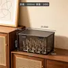 Caja de almacenamiento BNBS Baina Bang para copas de vino a prueba de polvo con tapa, disponible en varios tamaños, gran capacidad, almacenamiento de alta gama para bar en casa