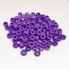 Contas Acrílicas Cilíndricas de 8mm e 9mm em Cores Sólidas, Cores Puras, Galvanizadas, Transparentes, que Brilham no Escuro, Cores UV e Muitas Outras Cores